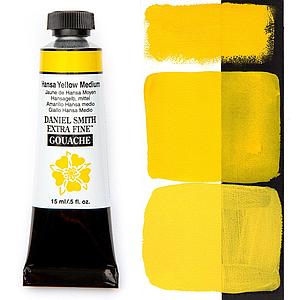 EXTRA FINE GOUACHE TUBE 15ML - HANSA YELLOW MEDIUM