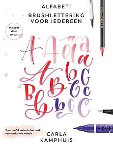ALFABET - BRUSHLETTERING VOOR IEDEREEN - CARLA KAMPHUIS