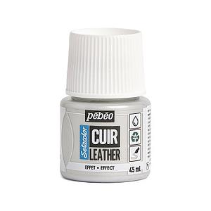 SETACOLOR LEATHER PAINT 45ML - METAL SILVER