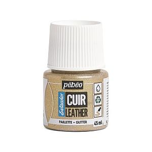SETACOLOR LEATHER PAINT 45ML - GLITTER GOLD