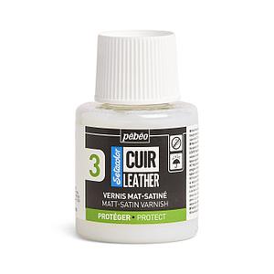 SETACOLOR LEATHER PAINT 110ML - MATT SATIN VARNISH