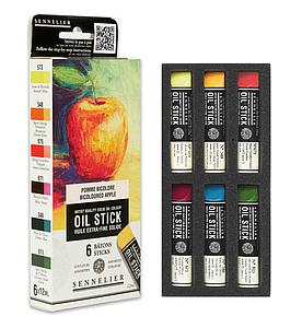 OILSTICK SET 6X12ML - BICOLOURED APPLE