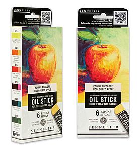 OILSTICK SET 6X12ML - BICOLOURED APPLE