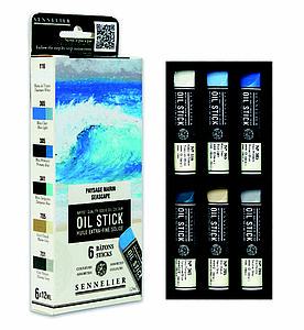 OILSTICK SET 6X12ML - SEASCAPE