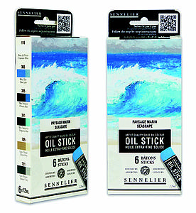 OILSTICK SET 6X12ML - SEASCAPE