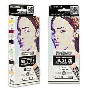 OILSTICK SET 6X12ML - LIGHT TONES PORTRAIT
