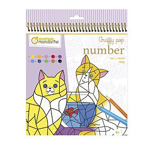 GRAFFY POP NUMBER - KATTEN - 160G - 24VEL