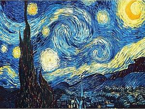 DIAMOND PAINTING 40x50CM - VAN GOGH STARRY NIGHT