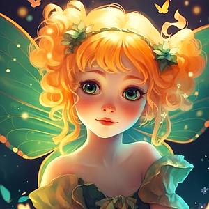 DIAMOND PAINTING MINI 25x25CM FRAMED - PRETTY LITTLE FAIRY