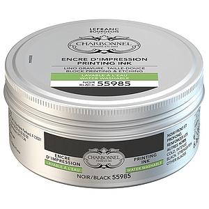 LB CHA PRINTING WATERWASHABLE INK BLACK 55985 200ML 