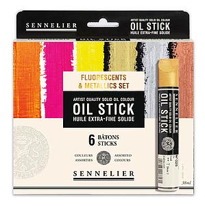 OILSTICK SET 6X38ML - FLUO & METALLICS SET