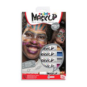 KINDERGRIME MASK UP SET - 6ST - METALLIC