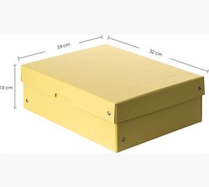 PASTEL BOXES KARTON 10CM DINA4 - YELLOW