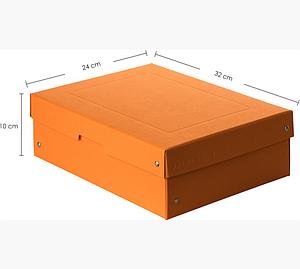 PASTEL BOXES KARTON 10CM DINA4 - ORANGE