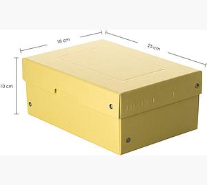 PASTEL BOXES KARTON 10CM DINA5 - YELLOW