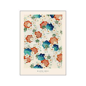 BIJUTSU SEKAI FLORAL PATTERN II - 50X70CM