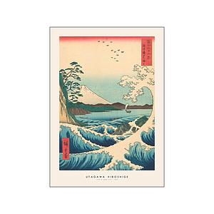 UTAGAWA HIROSHIGE - VIEW OF MOUNT FUJI - 50X70CM