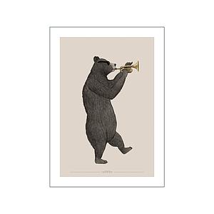 BLACK BEAR - CELLARD'OR - 30X40CM