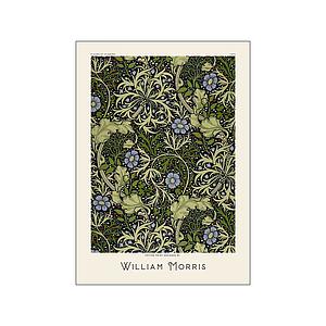 PURPLE FLOWER - WILLIAM MORRIS - 50X70CM