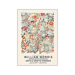 FLEURS ET PLANTES - WILLIAM MORRIS - 50X70CM