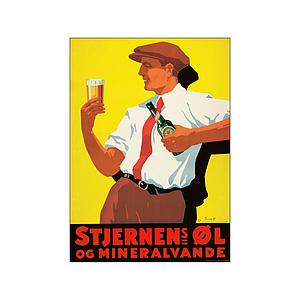 STJERNENSOL DANSK PLAKATKUNST 50x70CM