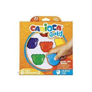 BABY 1+ TEDDY KLEURWASKRIJTJES SET - 6ST