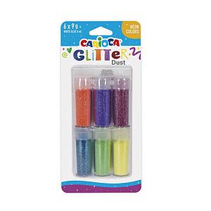 GLITTER DUST NEON SET - 6X9GR + LIJM