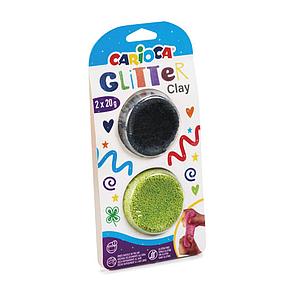 GLITTER CLAY SET 1 - 2X20G
