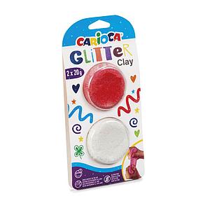 GLITTER CLAY SET 4 - 2X20G