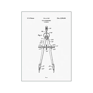 DRAWING COMPASS - BOMEDO - 30X40CM