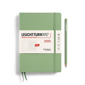 AG2025 WEEKLY PLANNER & NOTEBOOK A5 - SAGE