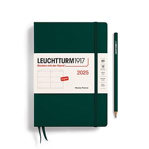 AG2025 WEEK PLANNER A5 - FOREST GREEN