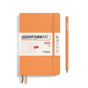 AG2025 WEEKLY PLANNER & NOTEBOOK B6 - APRICOT