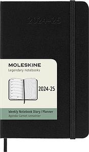 AG2425 MSK 18M POCKET WEEK&NOTITIES HARD ZWART