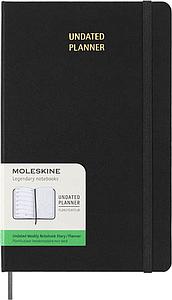 MSK 12M L WEEK&NOTITIES UNDATED HARD ZWART