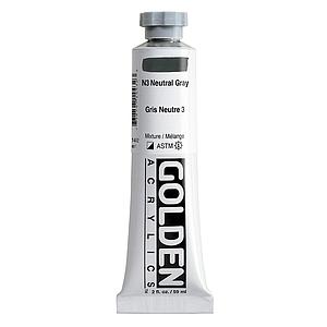ACRYL HEAVY BODY TUBE 59ML - 1443 N3 NEUTRAL GRAY