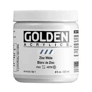ACRYL HEAVY BODY POT 237ML - 1415 ZINC WHITE